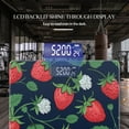 thumbnail image 3 of High Precision Body Weight Scale Smart Bathroom Scales with Large LCD Display(400lbs),Decorative for Bedroom-Strawberries Flowers And Leaves, 3 of 4