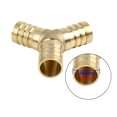 thumbnail image 4 of Conector adaptador de tubo de latón de 16 mm, accesorio en Y de 3 vías para manguera, para aire, agua, gas y aceite, 4 of 4