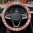 thumbnail image 3 of Yuyamidu Aztec Western Geometric Steering Wheel Cover for Women Pink Auto Steering Wheel Accessories Warm Car Steering Wheel Protector for Car Sedan, 3 of 7