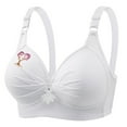 thumbnail image 3 of LSLJS Wireless Bras for Women Plus Size Push up Bras Comfy Solid Color Valentine's Day Heart Printed No Underwire Lingerie, Gifts for Women, 3 of 3
