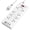 White, variant on ONDOG Power Strip Surge Protector with 8-Outlet 4 USB Port ,6FT extension cord