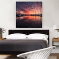 thumbnail image 2 of ARTCANVAS Yachts Sunset Home Decor Square Canvas Art Print - Size: 36" x 36" (0.75" Deep), 2 of 9