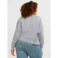 thumbnail image 4 of Jessica Simpson Women's Philomenia Knit Denim Pullover Top, Sizes XS-4X, 4 of 5