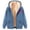 Sky Blue, variant on BiZtdJrK Womens Zip Up Hoodies Warm Fleece Lined Sweatshirt Jackets 2025 Trendy Heart Printed Hooded Coat with Pockets Fall Clothes Lightening Sale Khaki XL