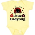thumbnail image 3 of Inktastic Little Ladybug with Flowers Boys or Girls Baby Bodysuit, 3 of 5