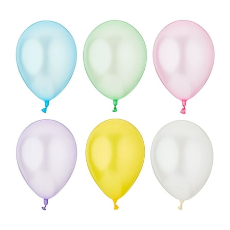 12" Pearl Mix Latex Balloons, 72 Pieces, by Way To Celebrate
