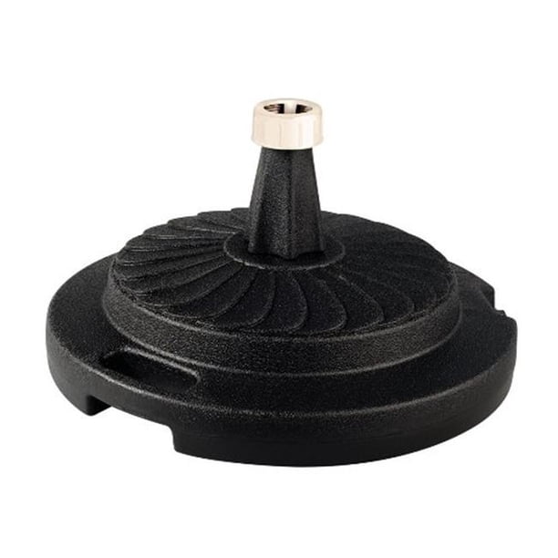 Patioplus Concepts Black Rust Proof Patio Umbrella Stand 95 Lb Walmart Com Walmart Com