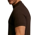 thumbnail image 4 of Maean Mens Short Sleeve Sweaters Mock Neck Ribbed Knit Summer Tops Soft Loose Casual Shirts Sweater, 4 of 6