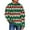 Green, variant on Christmas Sweater - Mens Sweaters, Men Christmas Sweater Christmas Red Wine Glass Pattern Sweaters Christmas Cozy Long Sleeve Round Neck Tops Pullover