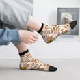 thumbnail image 2 of Fuzoiu Sunflowers And Butterflies Print Adult Socks, Crew Moisture-wicking Socks, Unisex Cushion Crew Socks,Casual Sports Ankle Socks, 2 of 7