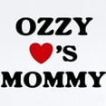 thumbnail image 2 of CafePress - Ozzy Loves Mommy Infant Bodysuit - Baby Light Bodysuit, Size Newborn - 24 Months, 2 of 4