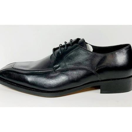 

Mirage Men s Oxford Genuine Leather Shoes 2854 Art Leather Sole Black - Size 12