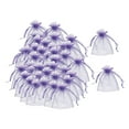 thumbnail image 1 of Bolsas de malla para cubrir árboles frutales, 100 unidades, para plantas, verduras y frutas, para jardín 10cmx12cm Púrpura, 1 of 6
