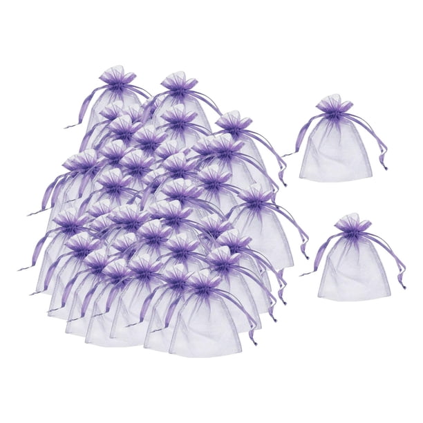 100 bolsas de red para frutas, verduras, plantas, árboles frutales, bolsas de malla para frutas 10cmx12cm Púrpura