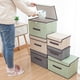 thumbnail image 2 of Toystoory Caja de almacenamiento plegable de tela para el hogar, organizador de ropa multiusos plegable, caja portátil no tejida a prueba de busto Almacenamiento y organización del hogar beige Toystoory HA0081-02B, 2 of 6