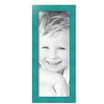 thumbnail image 2 of ArtToFrames 8" x 21" Turquoise Picture Frame, 8x21 inch Blue Wood Poster Frame (WOM-4588), 3 Pack, 2 of 7