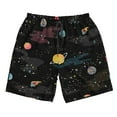 thumbnail image 2 of KLL Galaxy Men's Casual Summer Beach Shorts Hawaiian Shorts with Pockets-Medium, 2 of 6