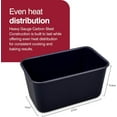 thumbnail image 3 of Zyliss Non-Stick 2 lb Loaf Pan - Bread Pan for Baking - Dishwasher Safe Bakeware - Bread Pans for Baking - Non Stick Bread Tin - 5 Year Guarantee - Carbon Steel, Dark Blue, 3 of 7