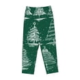 thumbnail image 4 of Bingfone Pajamas For Women,Christmas Trees Pajama Pants With Pockets-Small, 4 of 9