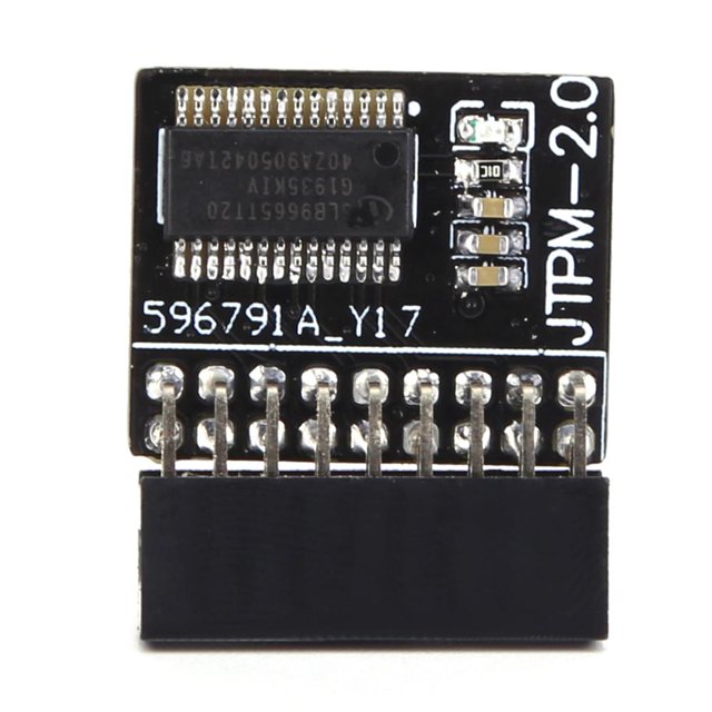 Interfaz LPC del procesador de cifrado TPM 2.0 para ASUS/MSI/ASRock (18 pines para ASRock) Ndcxsfigh Para estrenar
