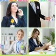 thumbnail image 5 of Easter Egg-Shaped Rotating Id Card Holder,Egg Shaped Easter Tag Holder Cute Card Clips |Egg Doctor Retractable Easy Pull Buckle Cute Easter Card Clip Easter Egg Badge Reel Clips for Teacher Doctor, 5 of 7