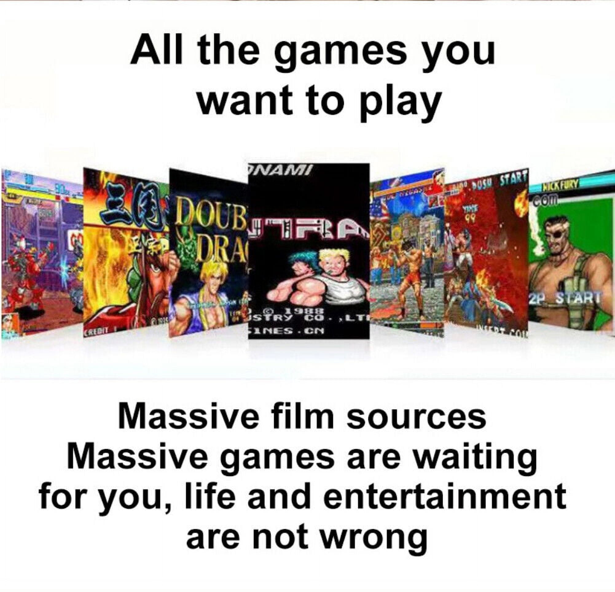 HDMI 4K TV Game Stick 4K 64GB 10000+ 32G 5000+ Game Video Game Consoles w/2*Wireless Gamepad