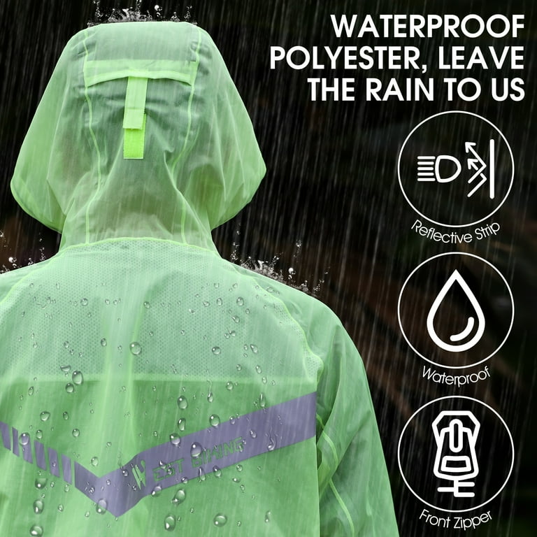 Bikers raincoat deals