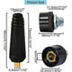 thumbnail image 2 of For Tig Welding Cable Panel Connector Socket Set Dkj10-25 And Dkz10-25 Quick Fitting, 200amp Dinse Quick Connector 2pcs (black), 2 of 5