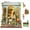 Champs-élysées Florist, variant on Book Nook Kit - Diy Miniature Flower Shop Dollhouse For Adults And Teens 3d Wooden Puzzle Bookshelf Insert Decor With Led Light Gifts Lovers Beginners (anna's Blue Blossom)