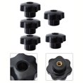 thumbnail image 3 of 5 Pcs M8 Female Thread Seven Star Shaped Head Clamping Nuts Knob, 3 of 9