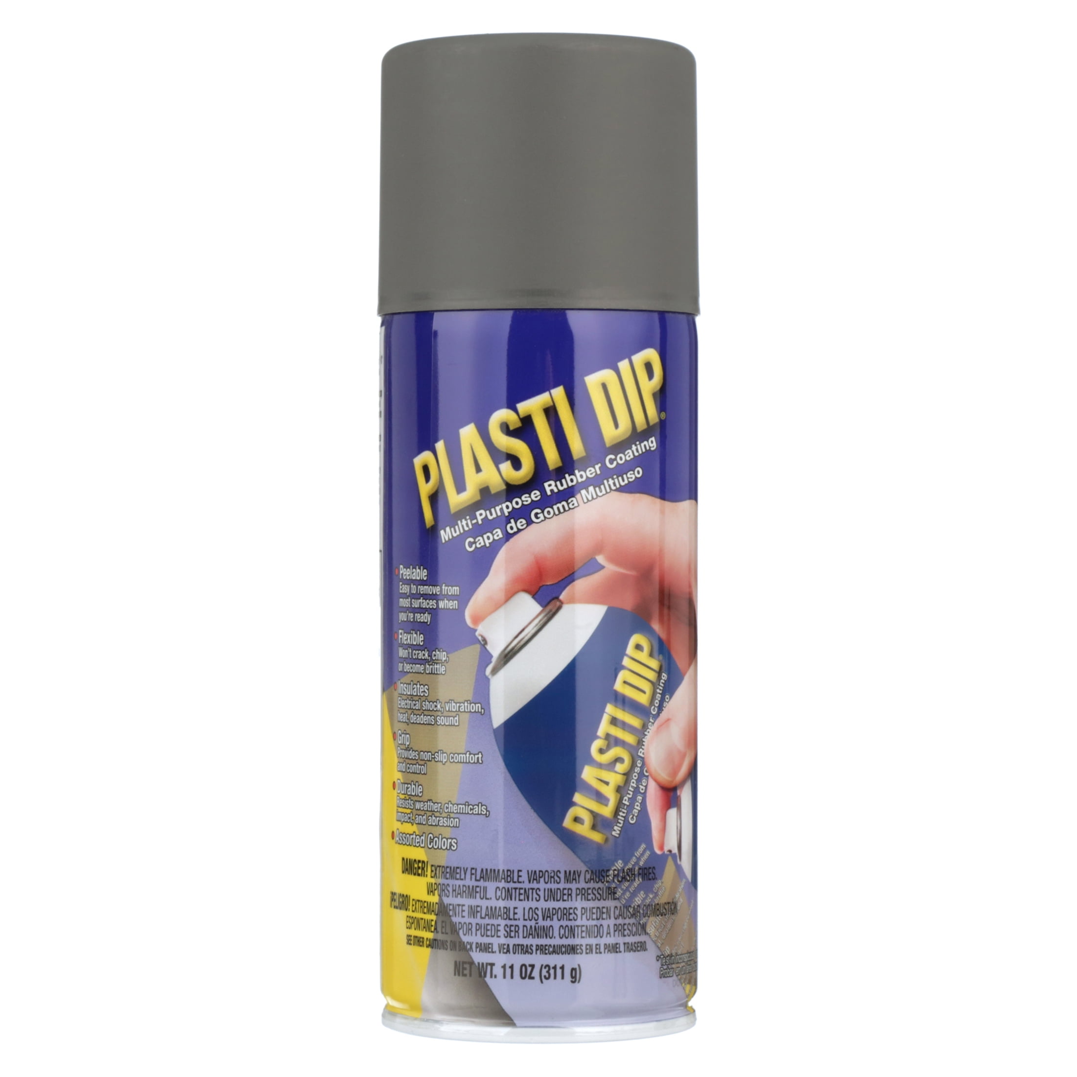 Plasti Dip - Multi Purpose Rubber Coating Spray, Sprayable, One Gallon  (128oz), Black