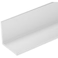 thumbnail image 1 of 92" - 2"W x 1/8"T Clear Anodized Aluminum Angle Made in USA, 1 of 4