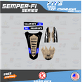 thumbnail image 2 of Kalair GFX Graphics Kit for Yamaha YZ250F (2008-2009) Semper-fi Series, 2 of 5