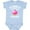 AE-Light Blue, variant on Glammas Little Cupcake Girls Baby Bodysuit