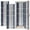 Color 4, variant on 2 Pcs School Locker Magnetic Wallpaper 12" x 36" African brush stroke mud cloth fabric Ethnic boho seamless Reusable Removable Locker Accessories Back to School Supplies
