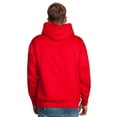 thumbnail image 3 of Mens Heavyweight Casual Pullover Hoodie Sweatshirt with Front Pocket (Red, XL), 3 of 5