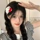 thumbnail image 3 of Kawaii Sanrio Hello Kitty flequillo Clip My Melody Kuromi Cinnamoroll Purin accesorios para el cabello Anime lindo tocado de dibujos animados regalo para niñas, 3 of 4