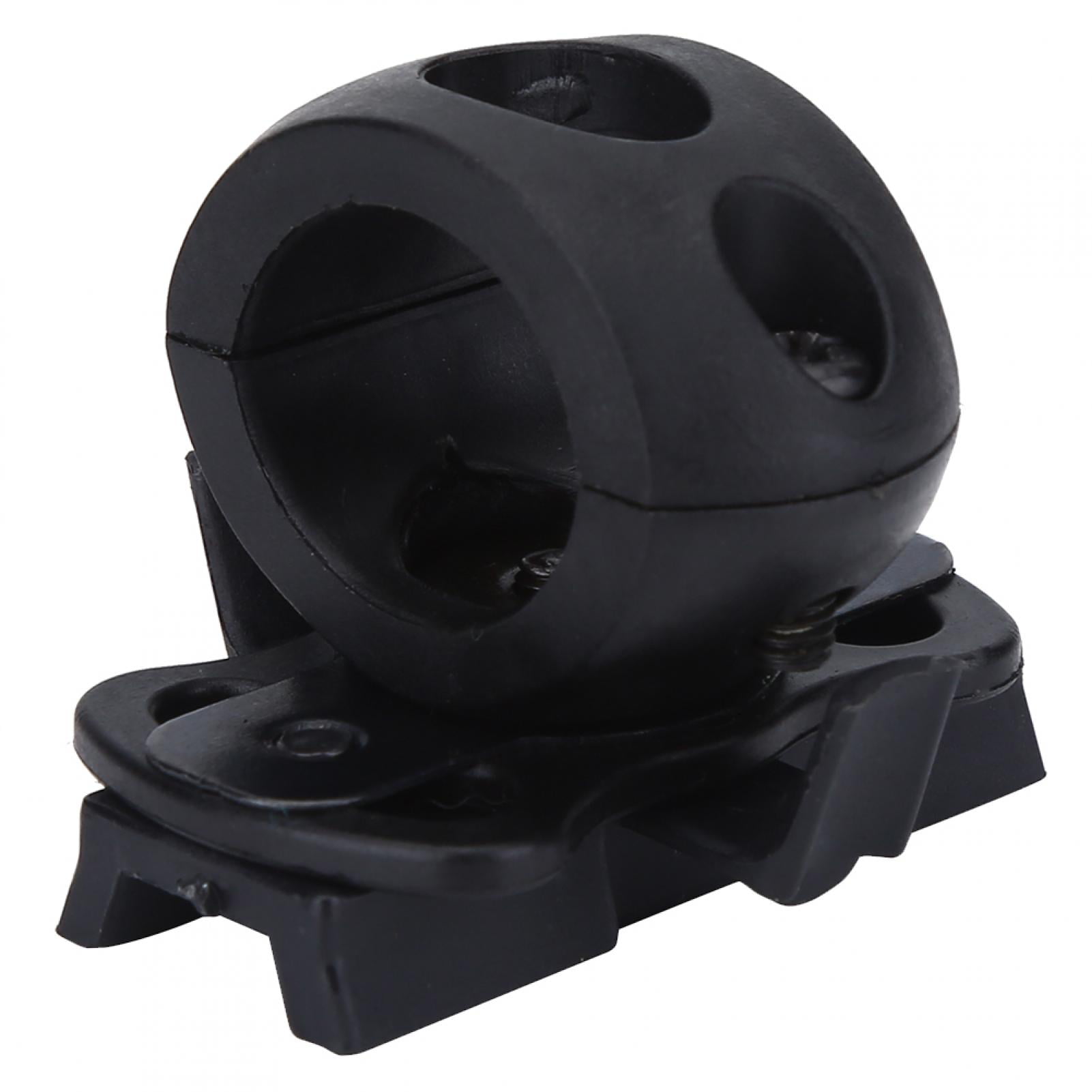 Flashlight Holder Bracket Diam 21mm Black Plastic Torch Mount For Fast Helmet
