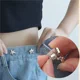 thumbnail image 4 of Broches de aleación con hebilla ajustable y botón a presión para vaqueros, accesorios de ropa desmontables., 4 of 6
