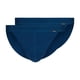 thumbnail image 3 of SKINY Calzoncillos para hombre, paquete de 4 - Algodón Retro, pantalones, costilla fina, algodón Azul 2XL (XX-Large), 3 of 3