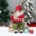 thumbnail image 2 of Decoraciones de Papá Noel figura coleccionable decoración navideña para festival interior decoración navideña al aire libre patio chimenea Estilo B BLESIY Figura de Papá Noel, 2 of 6