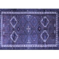 thumbnail image 1 of Ahgly Company Indoor Rectangle Persian Blue Traditional Area Rugs, 2' x 3', 1 of 4
