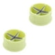 thumbnail image 3 of Advancent Abridor de castañas TureClos, desgranador abierto de nueces de plástico inoxidable, galleta de castañas portátil de mano verde 2piezas Advancent CBP028457, 3 of 6