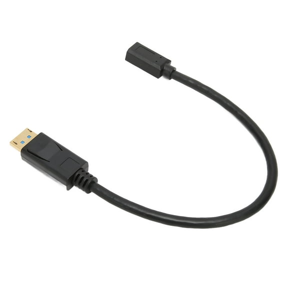 Câble Displayport 1.4, DP Mâle à Mini DP Femelle 30cm de Longueur pour Ordinateur