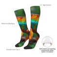 thumbnail image 4 of Fotbe Chameleon Calcetas Divertidas Estampadas para Hombre y Mujer, Calcetas de Algodón hasta la Rodilla para Caminar, Correr, Enfermería y Embarazo, 4 of 6