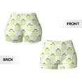 thumbnail image 5 of Vsdgher Frogs and Dragonflies print Workout Shorts for Women Seamless Soft Smooth Gym Yoga Scrunch Active Exercise Fitness Shorts, 5 of 8