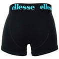thumbnail image 3 of ellesse Calzoncillos para Hombre, Paquete de 7 - Yema Calzoncillos de 7 paquetes, Logo, Algodón Stretch Negro/Multi2 3XL (XXX-Large), 3 of 7