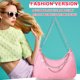 thumbnail image 5 of Bolsa Retro Frauen Einfarbig Kleine Umhängetaschen Damen Schmetterling Kette Hobos Handtasche Ndcxsfigh Para Estrenar, 5 of 8