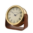 thumbnail image 3 of Wm.Widdop Gold Mantel Clock On Stand, 3 of 6
