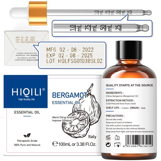LAB MULA Bergamot Essential Oil for Diffuser Accessories - 2BF0005 -  DearBell